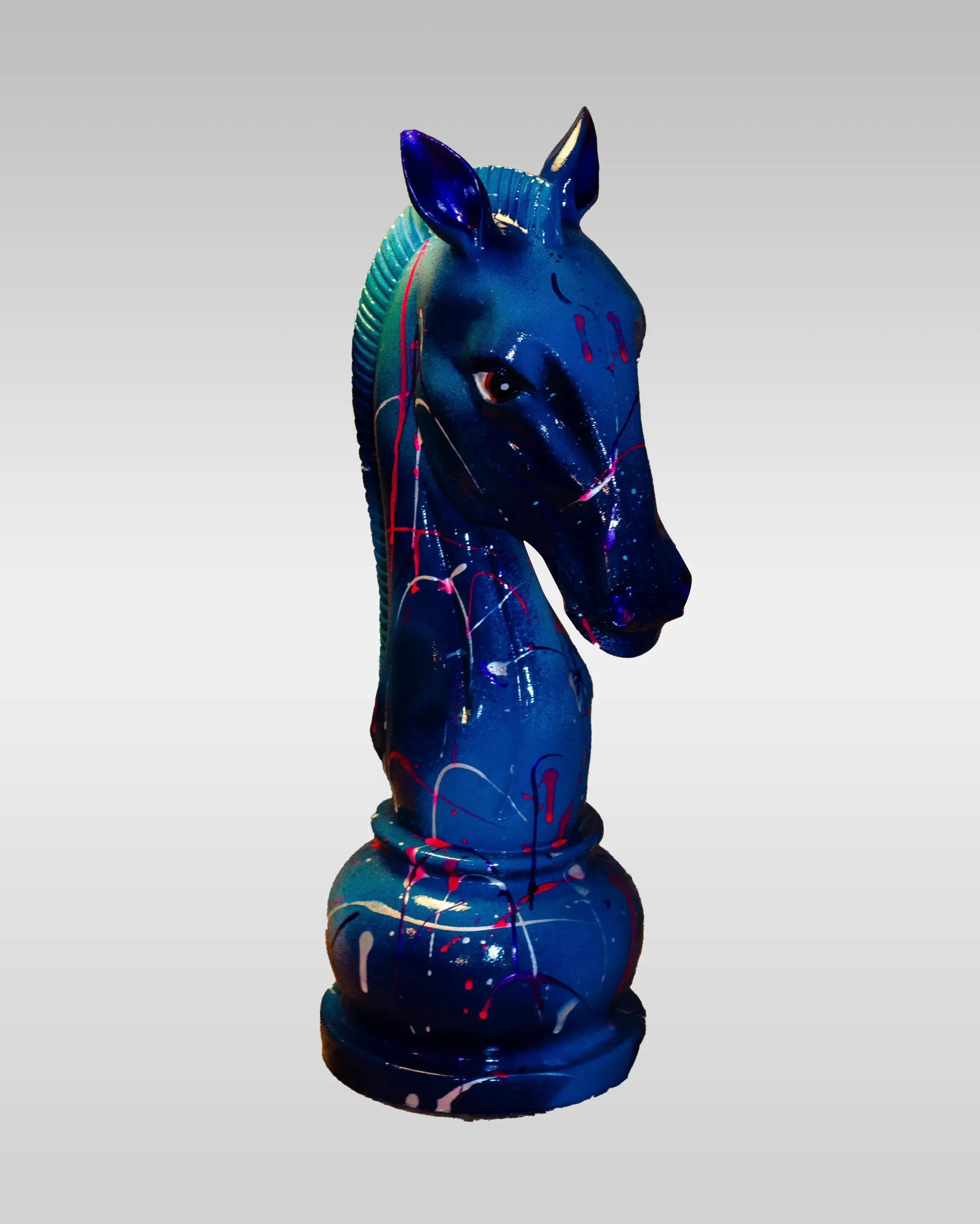 Cheval bleu