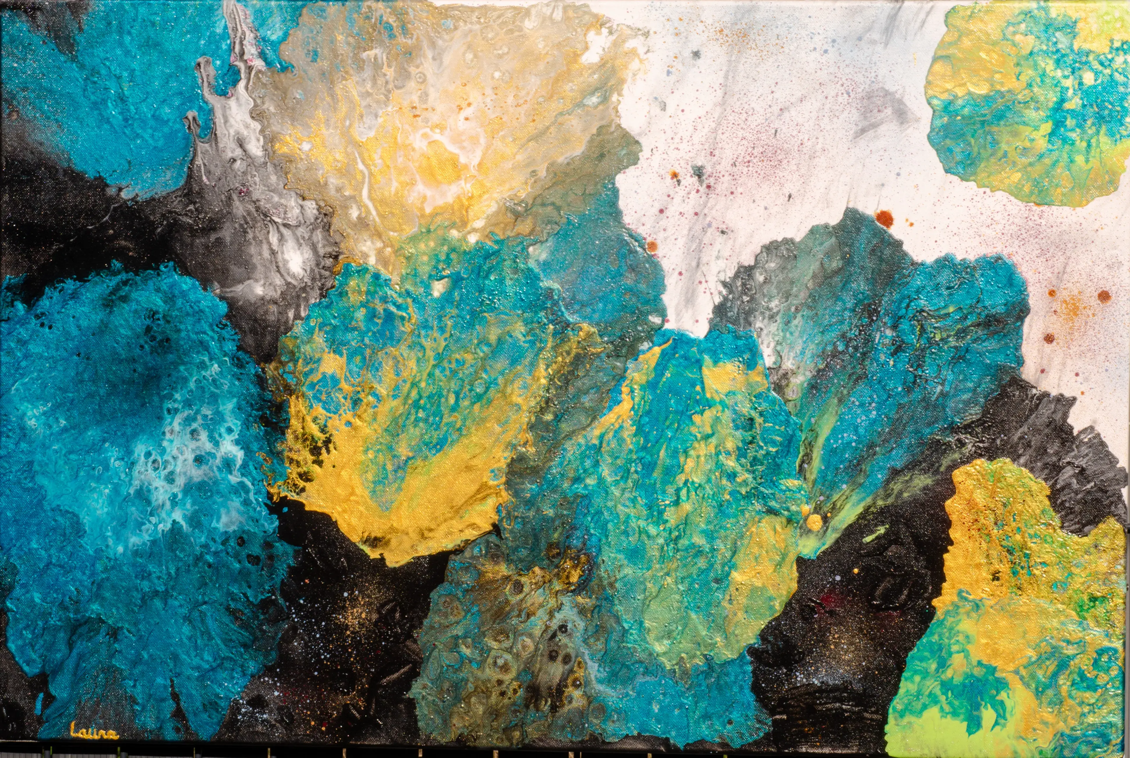 Tableau pouring
