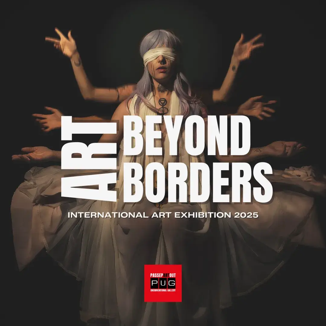 🌍 Première exposition internationale : Art Beyond Borders – Milan, Italie