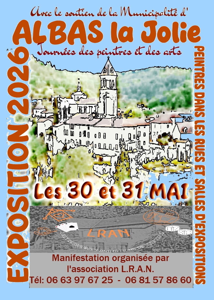 Journée des peintres et des arts à Albas - Exposition 2026 - Photo 1