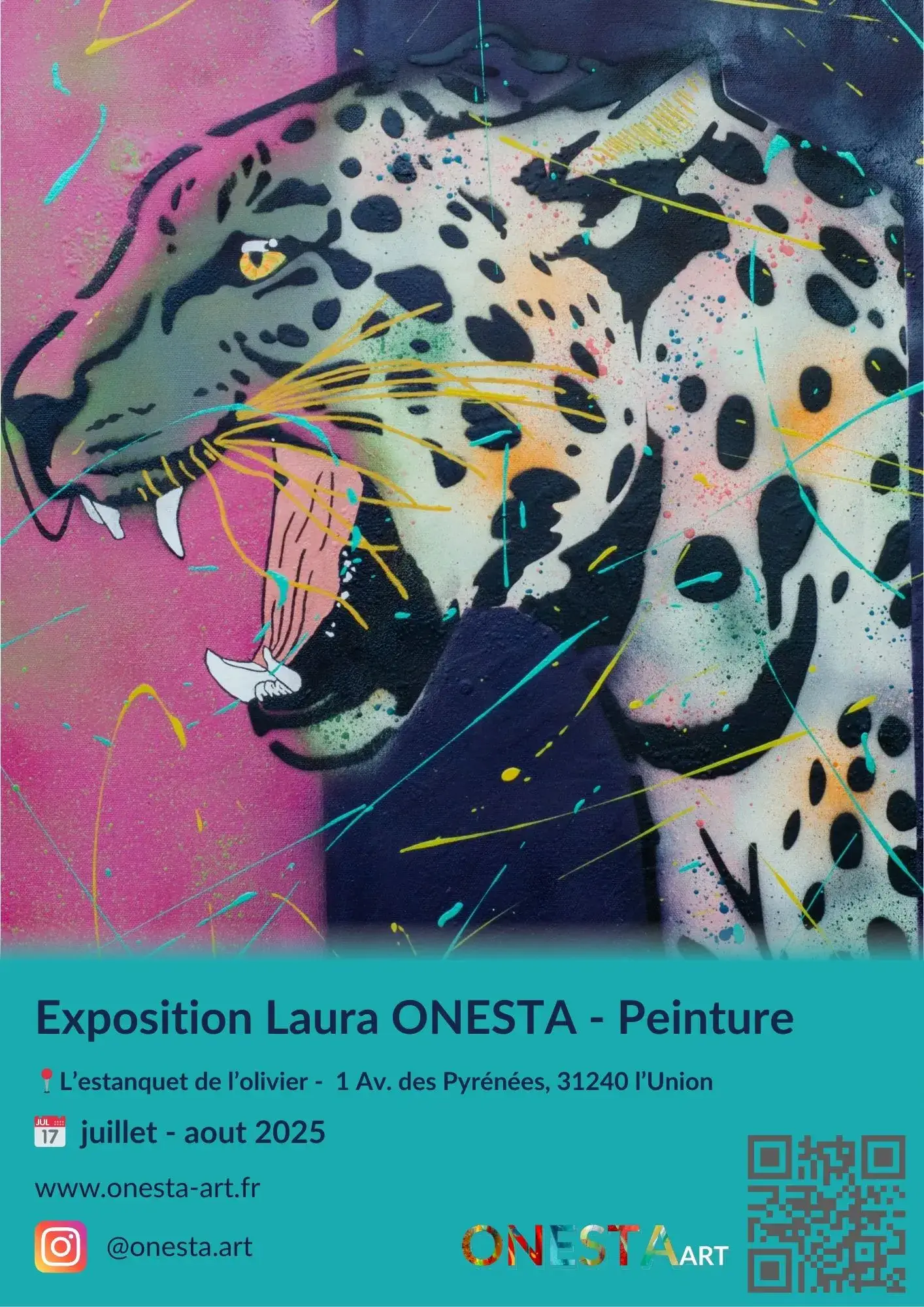 Nouvelle série inédite : exposition ONESTA Art à L’Estanquet de l’Olivier